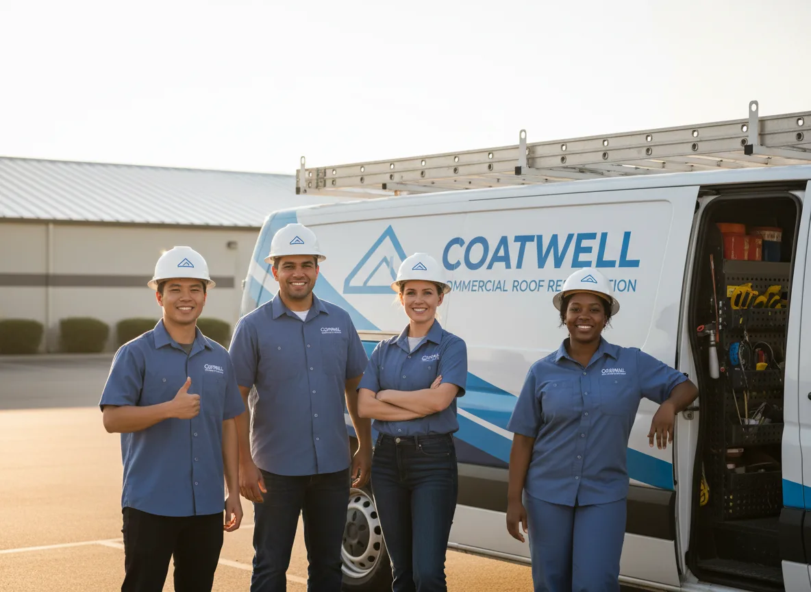 Commercial roof coating company in Hopland, CA